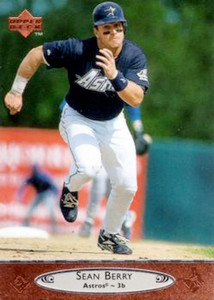 1996 Upper Deck #497U Sean Berry VG Houston Astros 