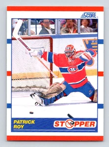 1990-91 Score #344 Patrick Roy VG  Montreal Canadiens 