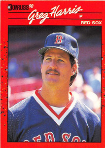 1990 Donruss #582 Greg Harris NM-MT Boston Red Sox 