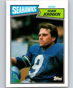 1987 Topps #179 Norm Johnson VG  Seattle Seahawks 