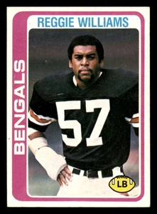1978 Topps #229 Reggie Williams VG  RC Rookie Cincinnati Bengals 
