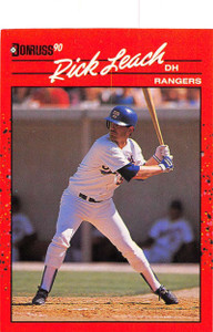 1990 Donruss #613 Rick Leach DP NM-MT RC Rookie Texas Rangers 