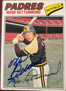 Merv Rettenmund Autographed 1977 Topps #659