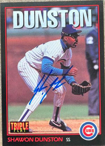 MLB Teams - Chicago Cubs - Players - Shawon Dunston - Page 1 - Under the  Radar Sports