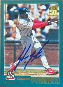 Shawon Dunston Autographed 2001 Topps #247