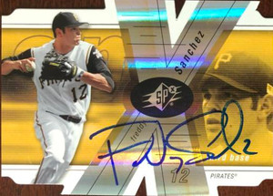 Freddy Sanchez Autographed 2007 SPx #86