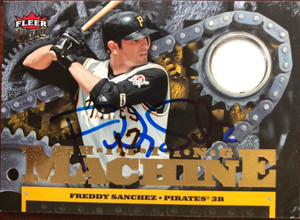 Freddy Sanchez Autographed 2007 Fleer Ultra Hitting Machines #HM-FS