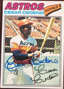 1980 Topps Baseball: #370 Cesar Cedeno