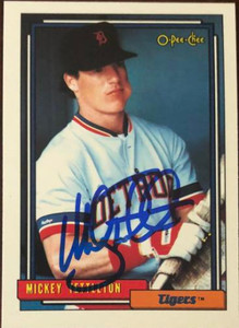 Mickey Tettleton Autographed 1992 O-Pee-Chee #29