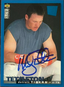 Mickey Tettleton Autographed 1995 Collector's Choice SE #221