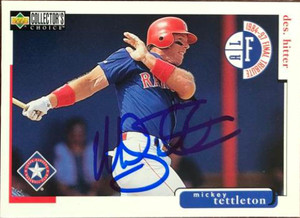 Mickey Tettleton Autographed 1998 Collector's Choice #248