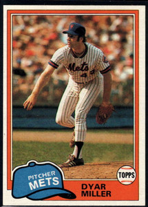  1980 Topps # 509 Ed Glynn New York Mets (Baseball Card