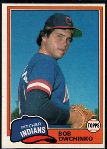 1981 Topps #536 Bob Owchinko DP VG Cleveland Indians 