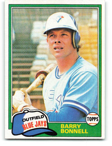 1981 Topps #558 Barry Bonnell VG Toronto Blue Jays 