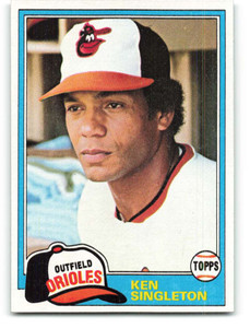 1981 Topps #570 Ken Singleton VG Baltimore Orioles 