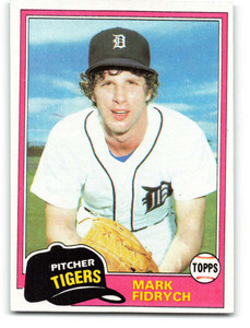 1981 Topps #150 Mark Fidrych VG Detroit Tigers 