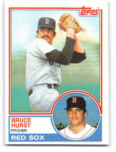 1983 Topps #82 Bruce Hurst VG Boston Red Sox 