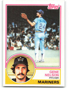 1983 Topps #106 Gene Nelson VG Seattle Mariners 