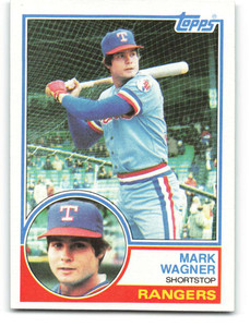 1983 Topps #144 Mark Wagner VG Texas Rangers 