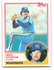 1983 Topps #159 Mike Stanton VG Seattle Mariners 