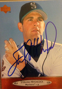 Sterling Hitchcock Autographed 1996 Upper Deck #463