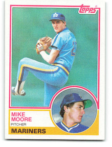 1983 Topps #209 Mike Moore VG RC Rookie Seattle Mariners 