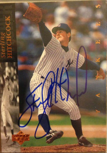 Sterling Hitchcock Autographed 1994 Upper Deck #138