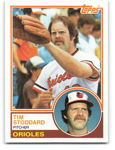 1983 Topps #217 Tim Stoddard VG Baltimore Orioles 
