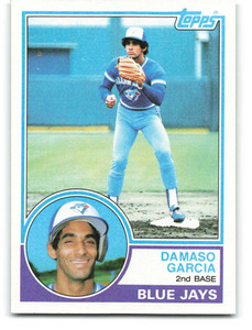 1983 Topps #222 Damaso Garcia VG Toronto Blue Jays 