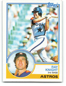 1983 Topps #275 Ray Knight VG Houston Astros 
