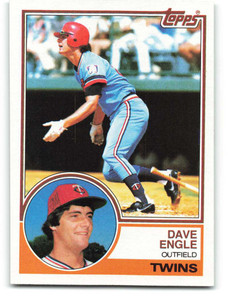 1983 Topps #294 Dave Engle VG Minnesota Twins 