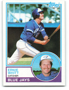 1983 Topps #302 Ernie Whitt VG Toronto Blue Jays 