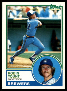 1983 Topps #350 Robin Yount VG Milwaukee Brewers 