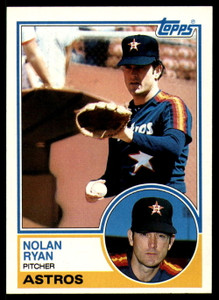SOLD 16299 1983 Topps #360 Nolan Ryan VG Houston Astros 