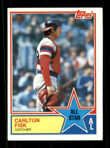 1983 Topps #393 Carlton Fisk AS VG Chicago White Sox 