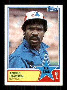 1983 Topps #402 Andre Dawson AS VG Montreal Expos 