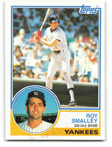 1983 Topps #460 Roy Smalley VG New York Yankees 