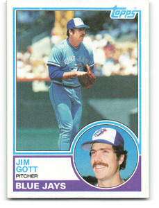 1983 Topps #506 Jim Gott VG RC Rookie Toronto Blue Jays 