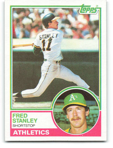 1983 Topps #513 Fred Stanley VG Oakland Athletics 