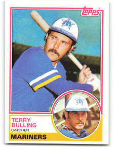 1983 Topps #519 Terry Bulling VG Seattle Mariners 