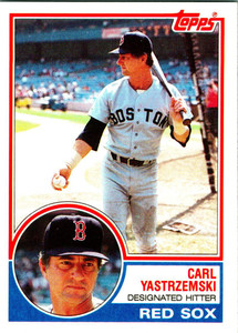 1983 Topps #550 Carl Yastrzemski VG Boston Red Sox 