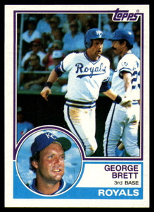 1983 Topps #600 George Brett VG Kansas City Royals 