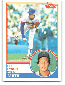 1983 Topps #601 Ed Lynch VG New York Mets 