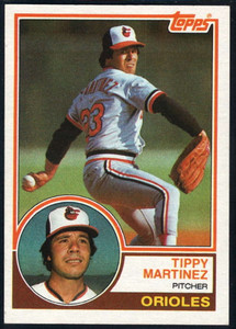 1983 Topps #631 Tippy Martinez VG Baltimore Orioles 