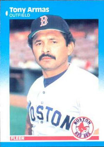1987 Fleer #26 Tony Armas NM Boston Red Sox 