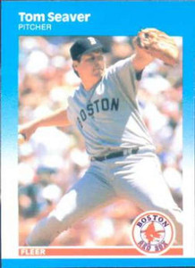 1987 Fleer #45 Tom Seaver NM Boston Red Sox 