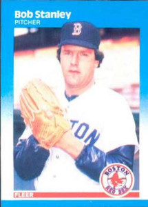 1987 Fleer #47 Bob Stanley NM Boston Red Sox 