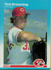 1987 Fleer #196 Dave Concepcion NM Cincinnati Reds - Under the Radar Sports
