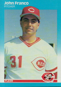 1987 Fleer #202 John Franco NM Cincinnati Reds 