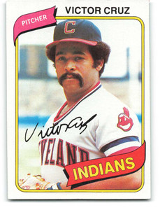 1980 Topps #99 Victor Cruz VG Cleveland Indians 